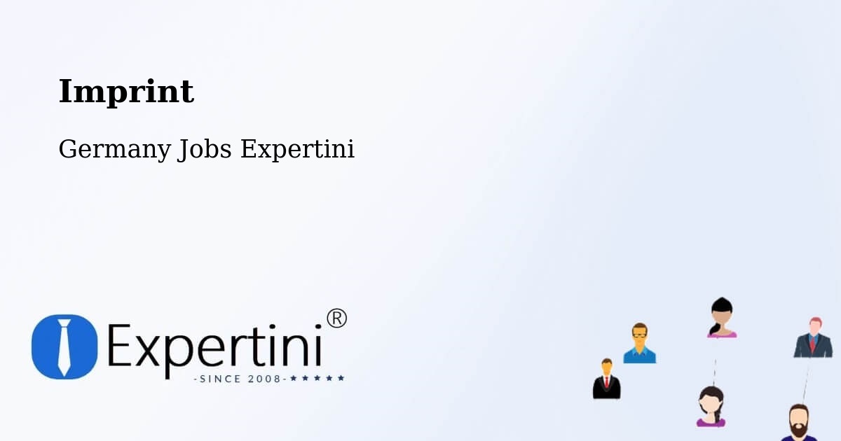 Imprint – Bernau - Germany Jobs Expertini