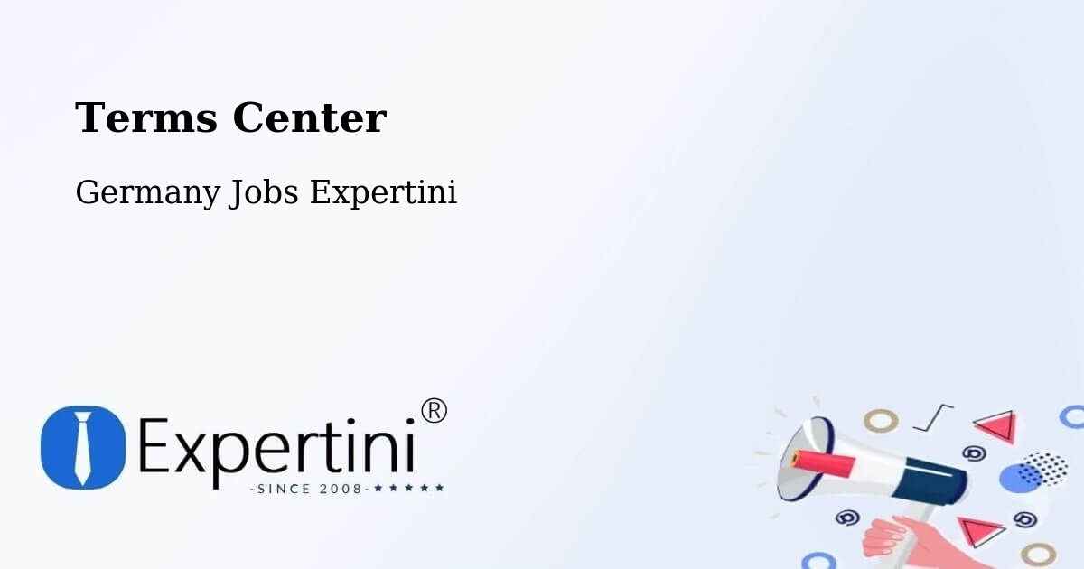 Terms of Service – Bernau - Germany Jobs Expertini